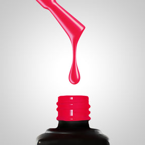 Slowianka Gel Polish 475 Red Pink - product colour shown on a white background