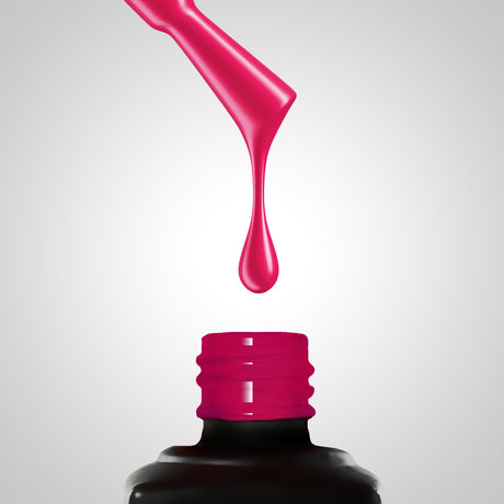 Slowianka Gel Polish 477 Berry Pink - product colour shown on a white background