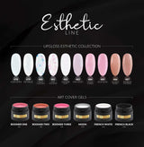 Slowianka Gel Polish 482 Universe Dust - product colour and packaging on a dark background