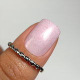 Slowianka Gel Polish 483 Shiny Spots - colour shown on manicured nails