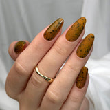 Slowianka Gel Polish 501 Wild Tiger - colour shown on manicured nails