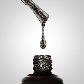 Slowianka Gel Polish 516 Black Mamba - product colour shown on a white background