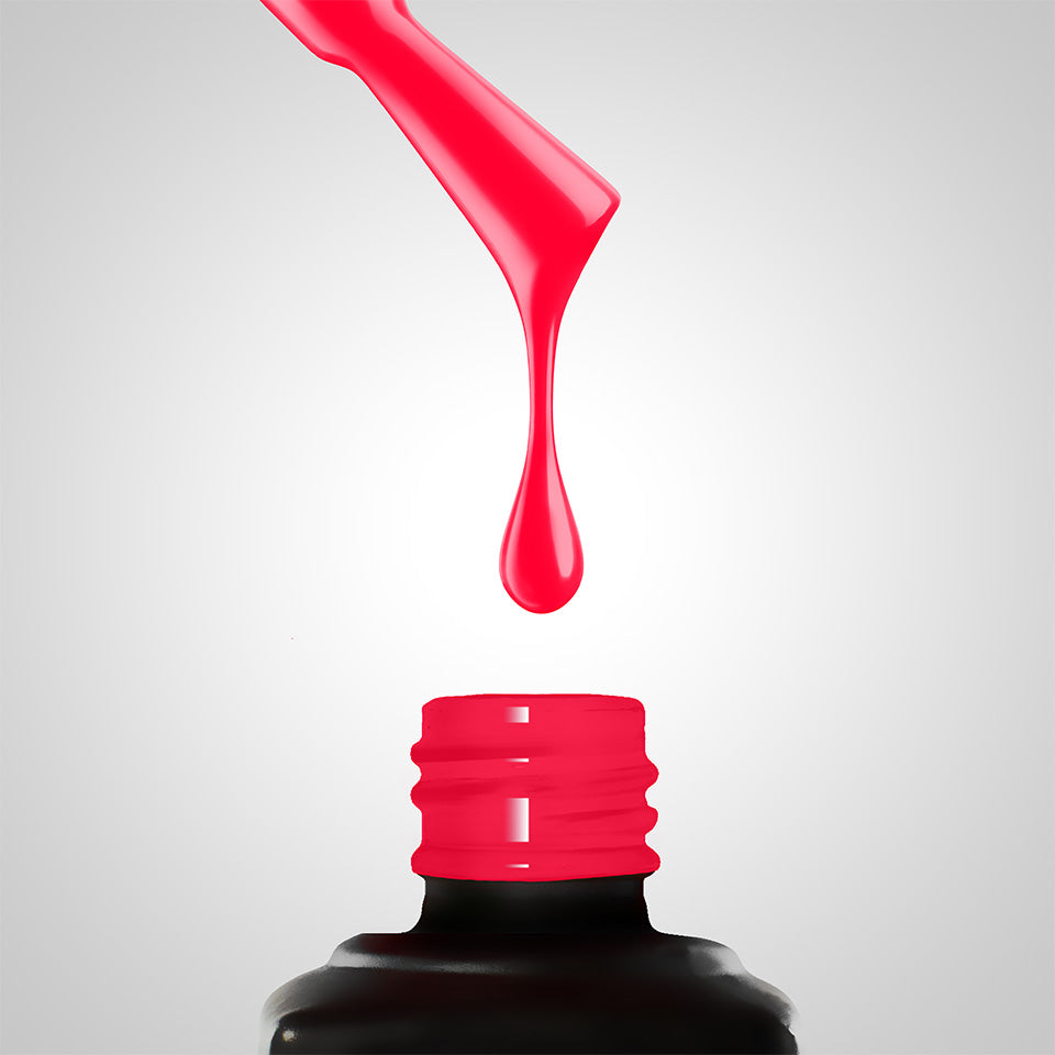 Slowianka Gel Polish 538 Red Smash - product colour shown on a white background