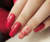Slowianka Gel Polish 54 - colour shown on manicured nails