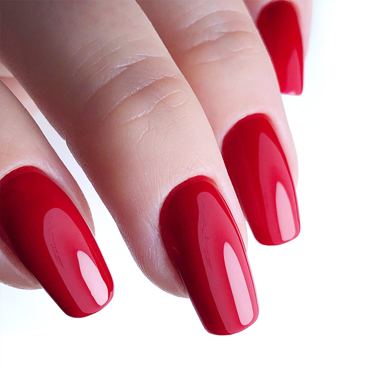 Slowianka Gel Polish 54 - colour shown on manicured nails