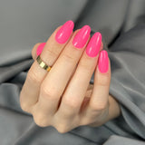 Slowianka Gel Polish 542 Candy Trap - colour shown on manicured nails