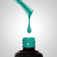 Slowianka Gel Polish 543 Teal Breeze - product colour shown on a white background