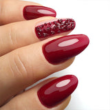 Slowianka Gel Polish 55 - colour shown on manicured nails