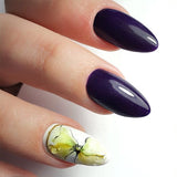 Slowianka Glam Top Coat - colour shown on manicured nails