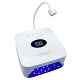 Slowianka LED Nail Lamp 2in1 54W - main unit with included components on a white background