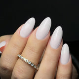 Slowianka Milky Marshmallow Cover Builder Gel - Ideal Thixotropic - colour shown on manicured nails