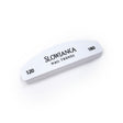 Slowianka Mini Nail Buffer 120/180 - arranged with the included components on a white background