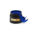 Slowianka Nail Art Pigment Blue - colour shown on manicured nails