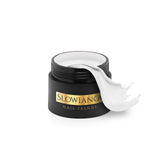 Slowianka Nail Art Pigment White - colour shown on manicured nails