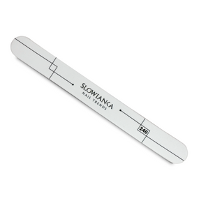 Slowianka Nail Buffer Disposable Strips Set 240 - isolated on a white background
