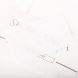 Slowianka Nail Cotton Pad Dust Free - colour shown on manicured nails