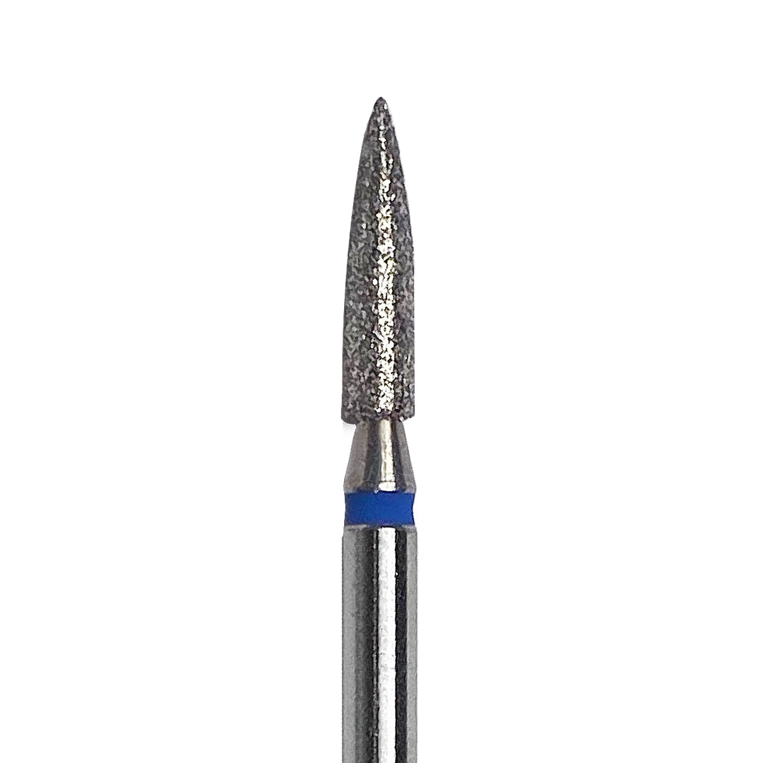 Slowianka Nail Drill Bit E19 180 Grit - colour shown on manicured nails
