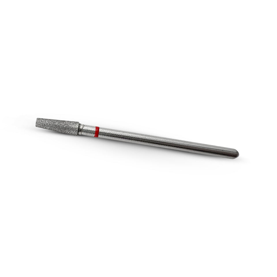 Slowianka Nail Drill Bit E23 Flat Cone - isolated on a white background