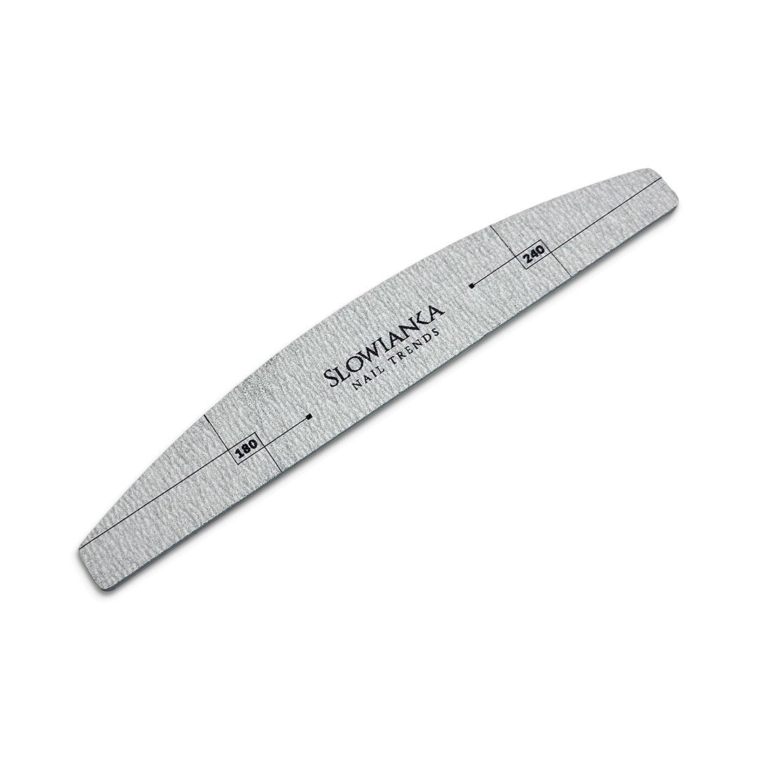 Slowianka Nail File 180/240 White - isolated on a white background
