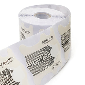 Slowianka Nail Forms New 250 - printed nail extension form displayed on a white background