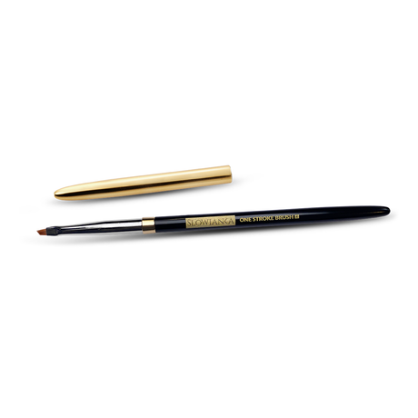 Slowianka One Stroke Nail Art Brush 4 - colour shown on manicured nails