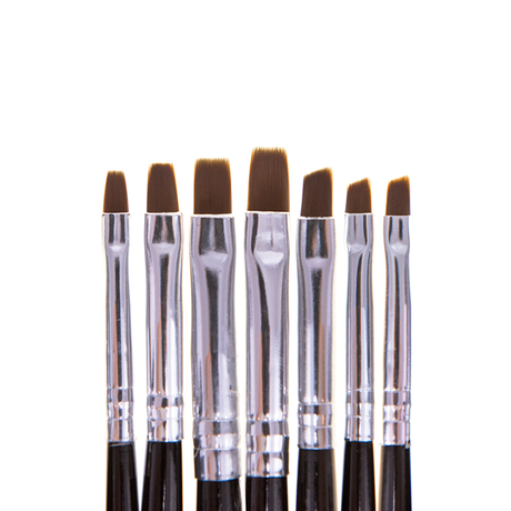 Slowianka One Stroke Nail Art Brush Set - product colour shown on a white background