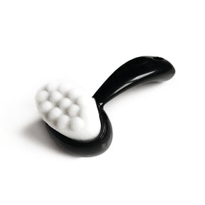 Slowianka Penguin Dusting Brush Black - isolated on a white background