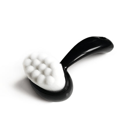 Slowianka Penguin Dusting Brush Black - isolated on a white background