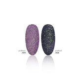 Slowianka Purple Sand Powder Dust - product and colour sample arranged on a white background