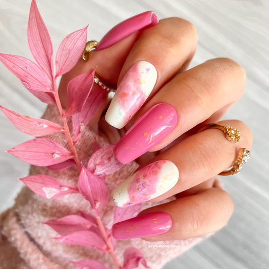 Slowianka Top Coat Long Lasting - colour shown on manicured nails