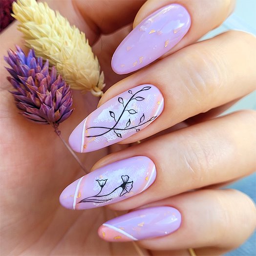 Slowianka Top Coat Long Lasting - colour shown on manicured nails
