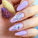 Slowianka Top Coat Long Lasting - colour shown on manicured nails