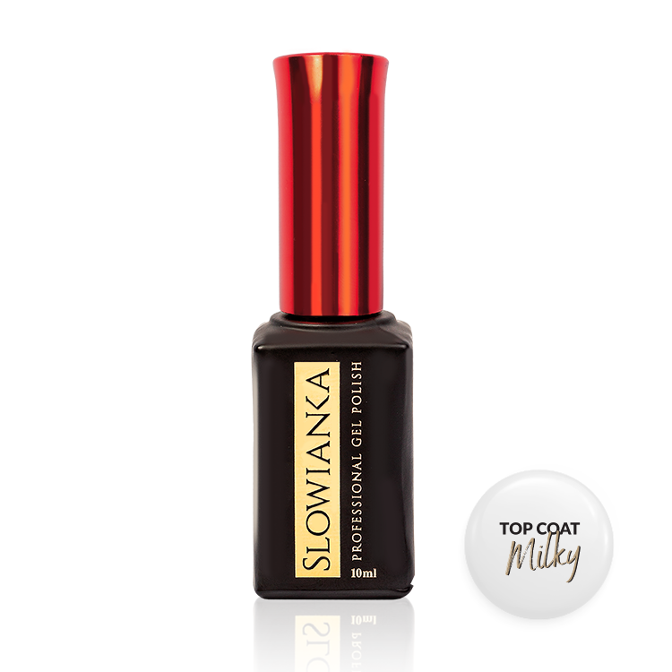 Slowianka Top Coat Milky - product colour shown on a white background