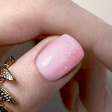Slowianka Top Coat No Wipe Multicolor - colour shown on manicured nails