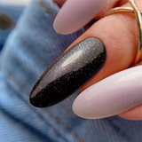 Slowianka Top Coat No Wipe Multicolor - colour shown on manicured nails
