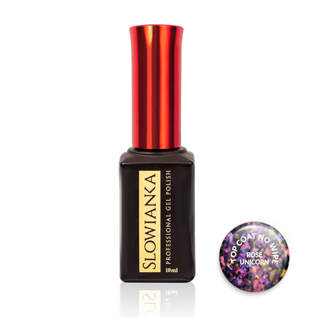 Slowianka Top Coat No Wipe Unicorn Rose - product colour shown on a white background