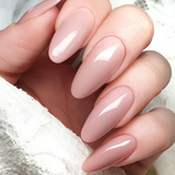 Slowianka Top Coat No Wipe - colour shown on manicured nails
