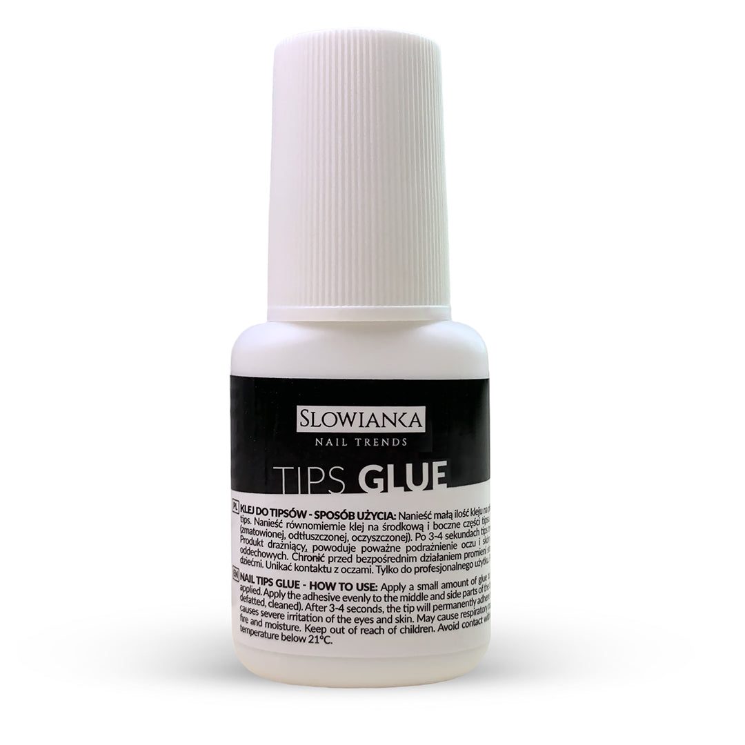 Slowianka Transparent Tips Glue - isolated on a white background