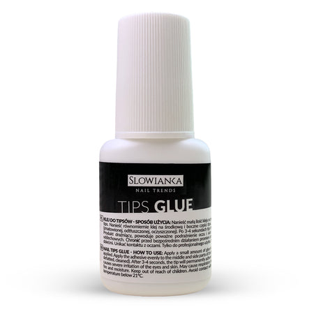 Slowianka Transparent Tips Glue - isolated on a white background