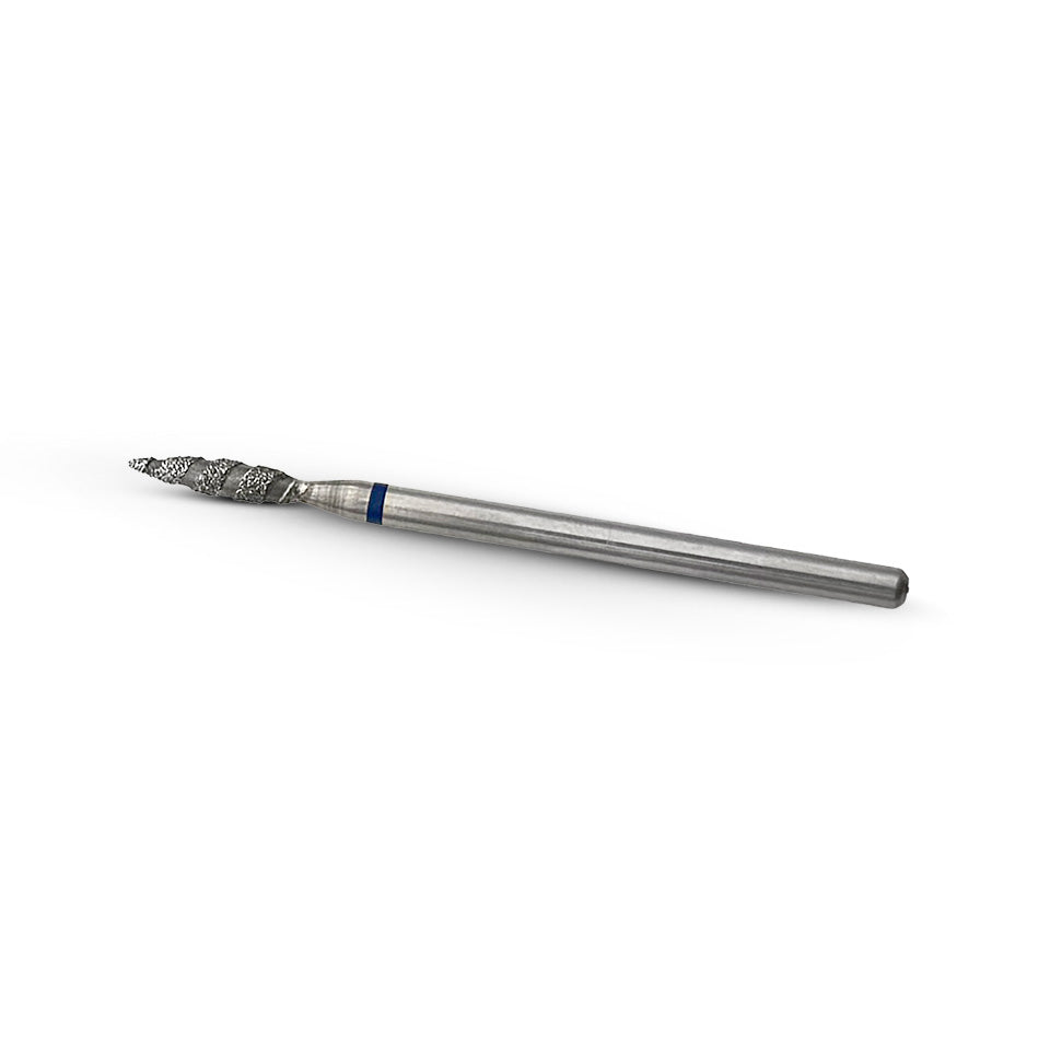 Slowianka Twister 2 Nail Drill Bit 150-180 Grit - isolated on a white background