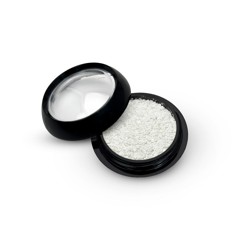 Slowianka White Snow Decoration Powder Dust - product colour shown on a white background