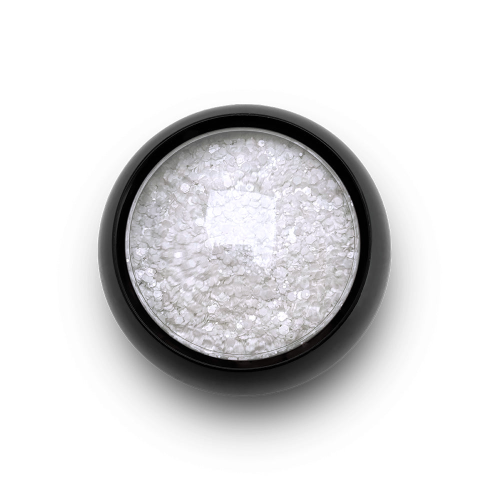 Slowianka White Snow Decoration Powder Dust - product colour shown on a white background