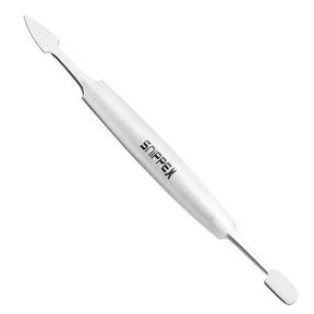 Snippex 884 Double-Ended Cuticle Pusher - stainless-steel cuticle pusher with the working tip visible on a white background