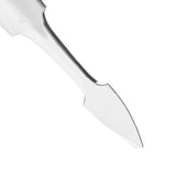 Snippex 884 Double-Ended Cuticle Pusher - stainless-steel cuticle pusher with the working tip visible on a white background