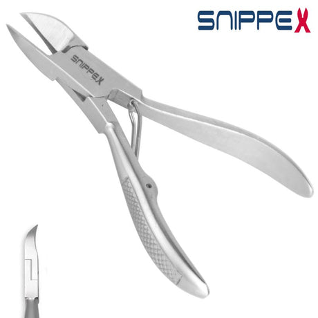 Snippex Nail Nippers 11cm - stainless-steel nippers with the cutting jaws visible on a white background
