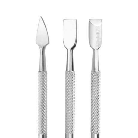 Snippex PS16 Cuticle Pusher 12.5cm - stainless-steel cuticle pusher with the working tip visible on a white background