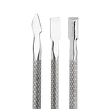 Snippex PS17 Cuticle Pusher 12.3cm - stainless-steel cuticle pusher with the working tip visible on a white background