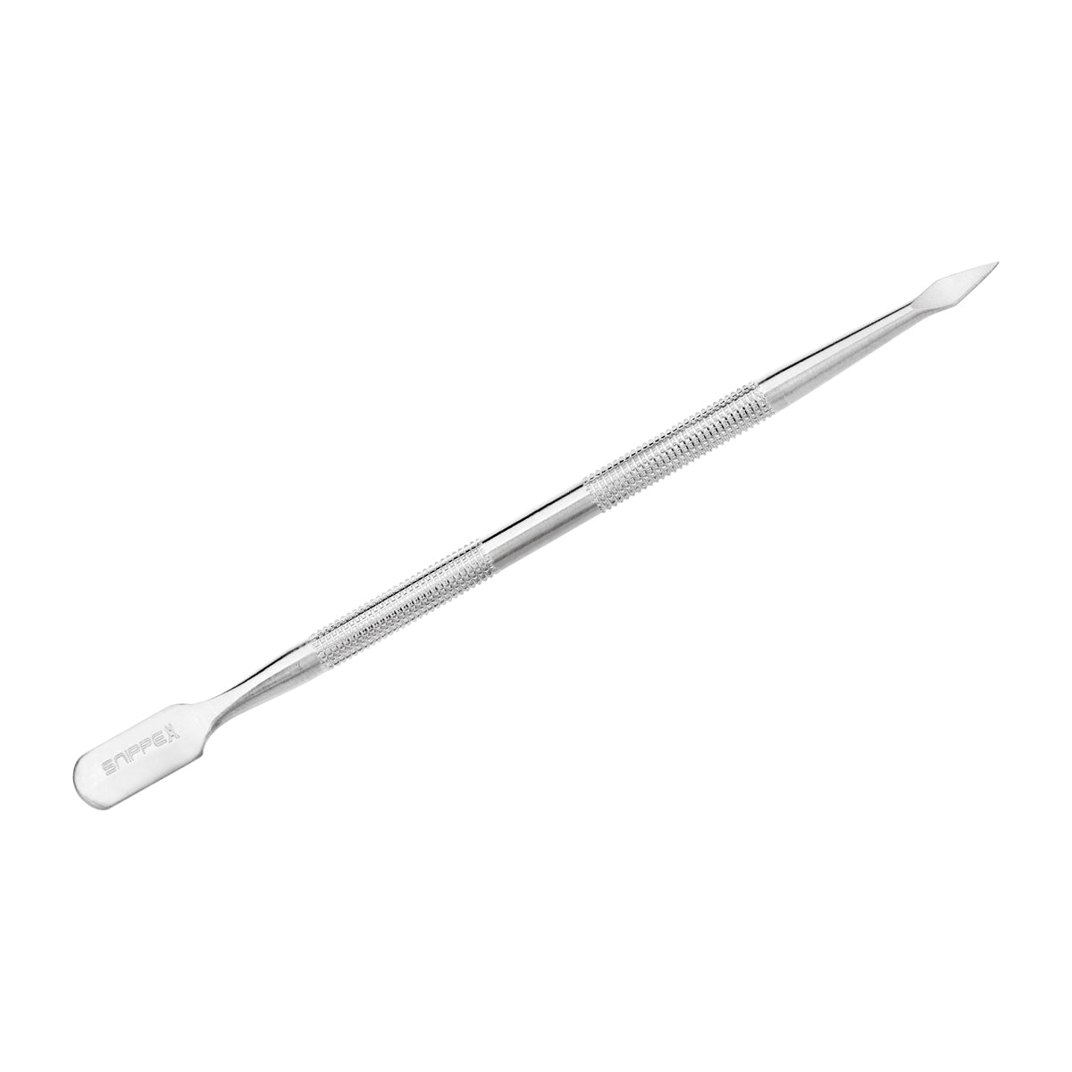 Snippex PS57 Professional Nail Cuticle Pusher 12.6 cm - stainless-steel cuticle pusher with the working tip visible on a white background