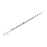 Snippex PS57 Professional Nail Cuticle Pusher 12.6 cm - stainless-steel cuticle pusher with the working tip visible on a white background