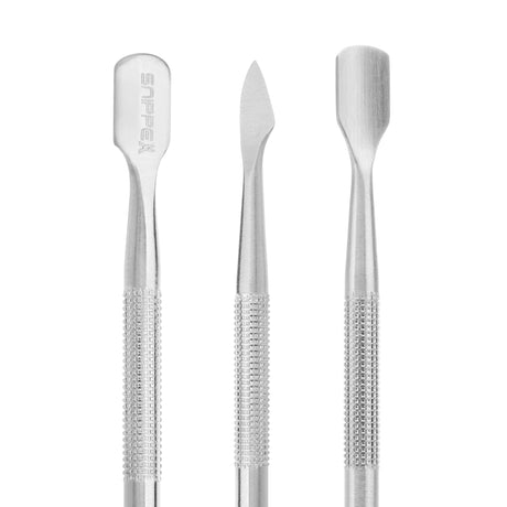 Snippex PS60 Cuticle Pusher 12.6cm - stainless-steel cuticle pusher with the working tip visible on a white background